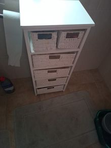 Bathroom drawer shelf tidy