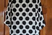Ladies Next White and Black Top