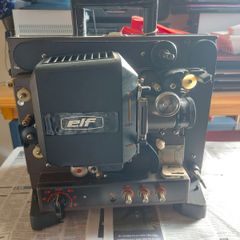 Vintage Eiki Elf NT-1 16mm Sound Film Projector Working Motor Lamp Kowa 11.250mm Lens, in very good condition, not tested