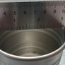 Pewter Shaving Mug 3.25" Single Walled Image 4