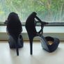 New Look - Black Round-Toe Platform Stilettos - Size 6 [UK] Image 5