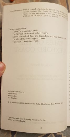 Tales Of The Wexford Coast by Richard Roche