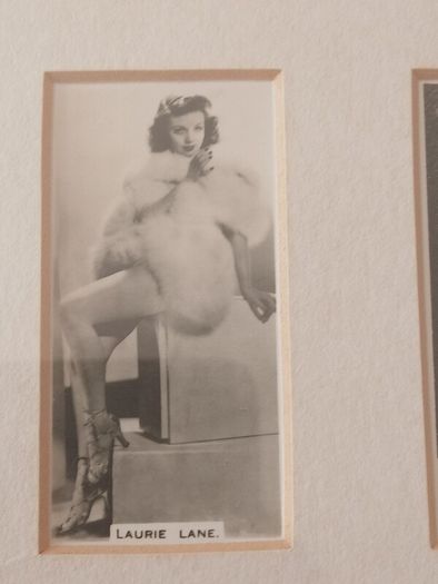 Vintage Carreras Ltd. "Film & Stage Beauties" Framed Collage