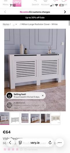 Brand New Radiator Cover
