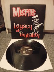 Misfits Legacy of brutality 1989 USA press rare
