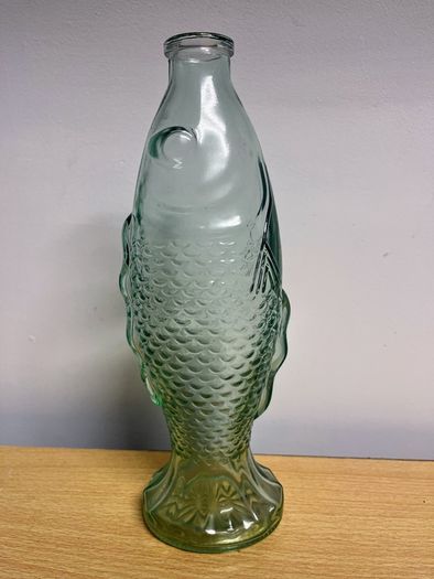 vintage fish shape bottle