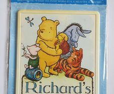 BNIP - Winnie The Pooh - "Richard's Room" Door Plaque