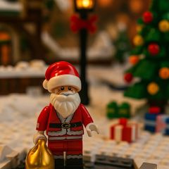 Santa Christmas tree Characters