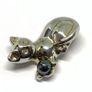 Vintage costume cat brooch Image 2