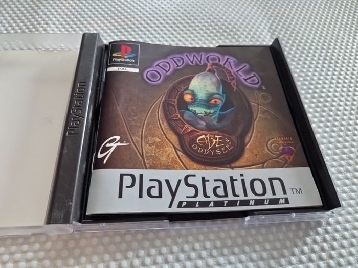 Oddworld Abe s Oddysee PlayStation1 Ps1 PlayStation2 Ps2 Games Original