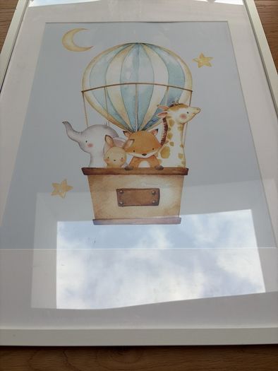 Framed Nursery Print