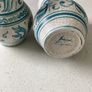 Pair of hand painted Vases Image 3