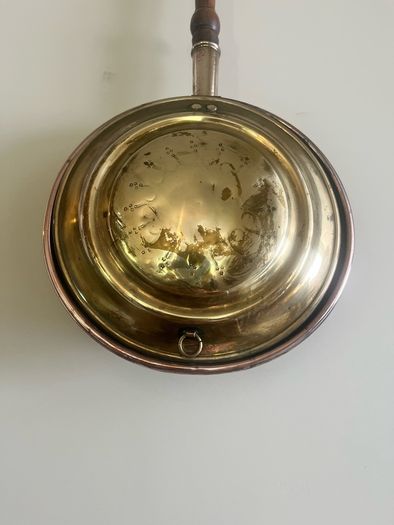 Victorian Copper & Brass Bed Warmer