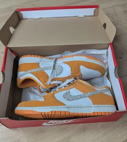 Nike Dunk Low Safari Swoosh - Kumquat Size UK 9