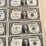 USA Dollar Silver Certificate Banknote x 11 Image 5