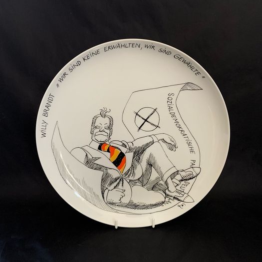 Rosenthal limited edition satire plate