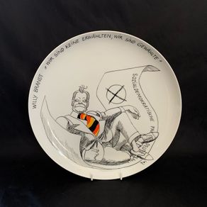 Rosenthal limited edition satire plate