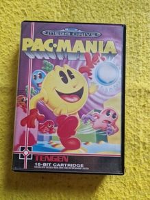 Pac Mania Pac Man 3D Sega Mega Drive Arcade Retro Games Original