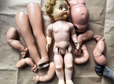 old doll parts