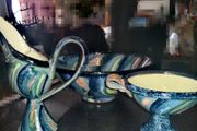 Unique Anthony Phillips London pottery set