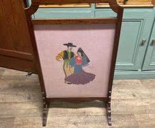 antique fire screen