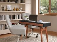 main image for ad Alphason Pevensey Desk Black / Stirling Oak