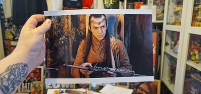 Hugo Weaving Elrond Autograph