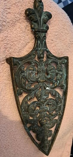 Vintage cast iron trivet