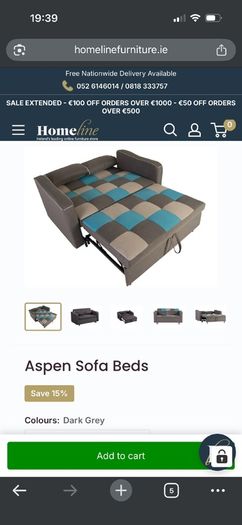 Aspen Sofa Bed