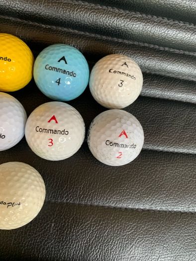 9) Commando Golf balls