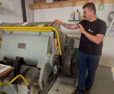 Industrial Die Cutting Machine Good Working Condition