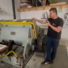 Industrial Die Cutting Machine Good Working Condition