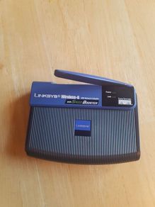 Linksys Wireless-G USB Network Adapter with Speed Booster (model WUSB54GS).