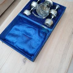 EPNS Wine goblet and cooler in presentation case