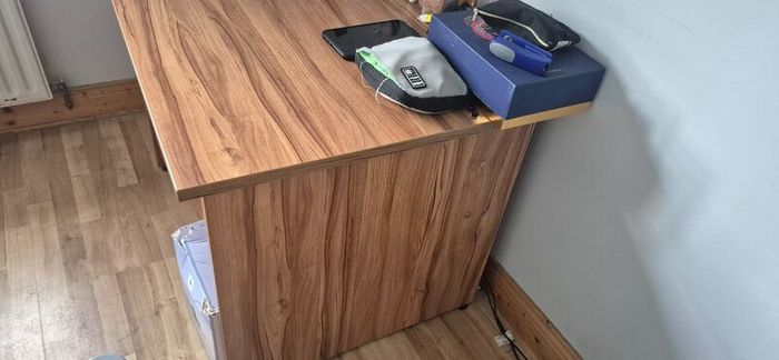 Desk to be collected