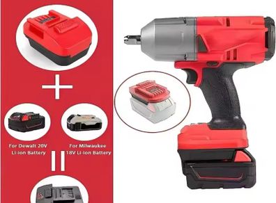 Adapter For DeWalt For Milwaukee DM18SNAP Battery To Snap On Tool Adapter
