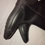 New Girls Clarkes black leather boots size 12 G Image 7