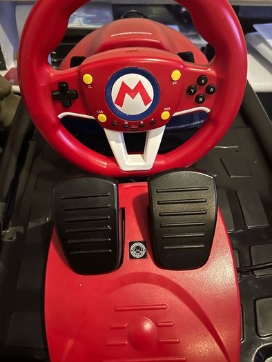 Nintendo Switch with games and accessories