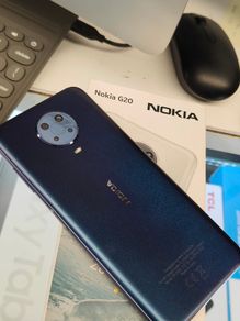 Nokia G20 64GB 4GB RAM with NFC 48MP Camera Dual Sim UNLOCKED Phone - Dark Blue (Used)