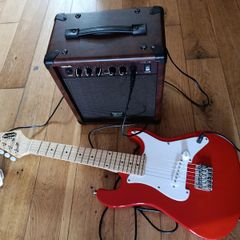 Kids Electric Guitar + GLX AC-15 Amplifier  Great Starter Set