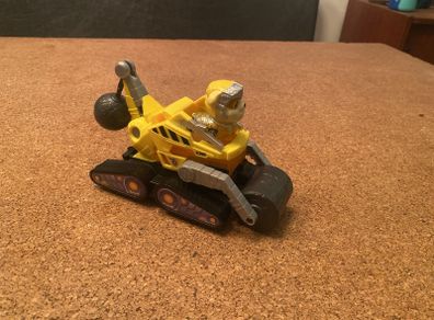 The Mighty Movie, Construction Toy Truck with Rubble Mighty Pups Action Figure, Lights and Sounds
