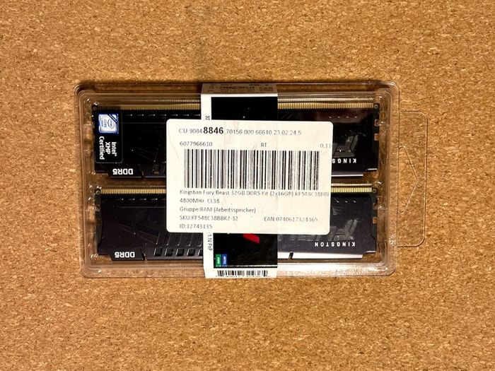 Kingston Fury Beast 32GB Kit DDR5 (2x16GB) RAM