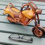 Wooden Motor Bike Image 2