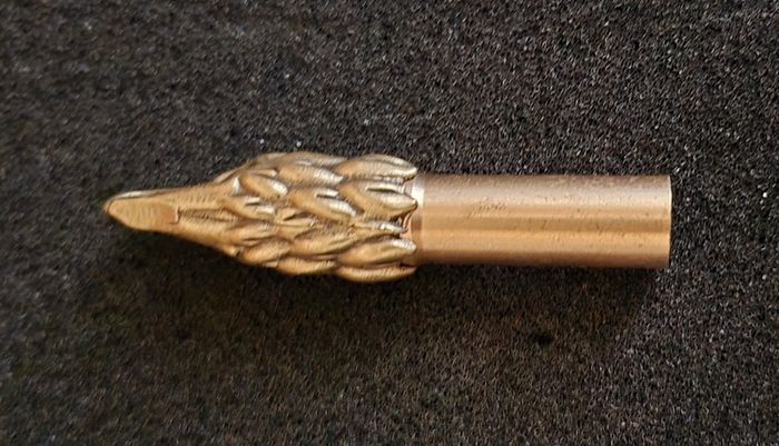 Eagle head whistle/ brass