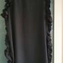 maggie & me black tunic / top with ruffle sides Sz L (10-14 UK) Image 8
