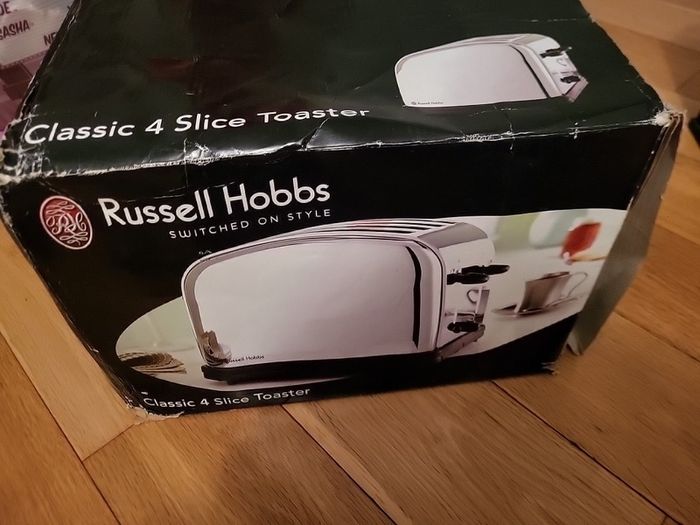 New 4 slice toaster