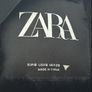 Black Hooded Long Winter Coat from Zara. Size Small UK 8 / EU 36 Image 3