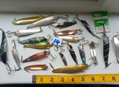 Vintage fishing lures