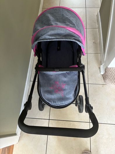 Dolls Pram + Dolls + Accessories + Dance Mat