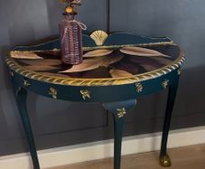 FINAL SALE! Half moon hall table
